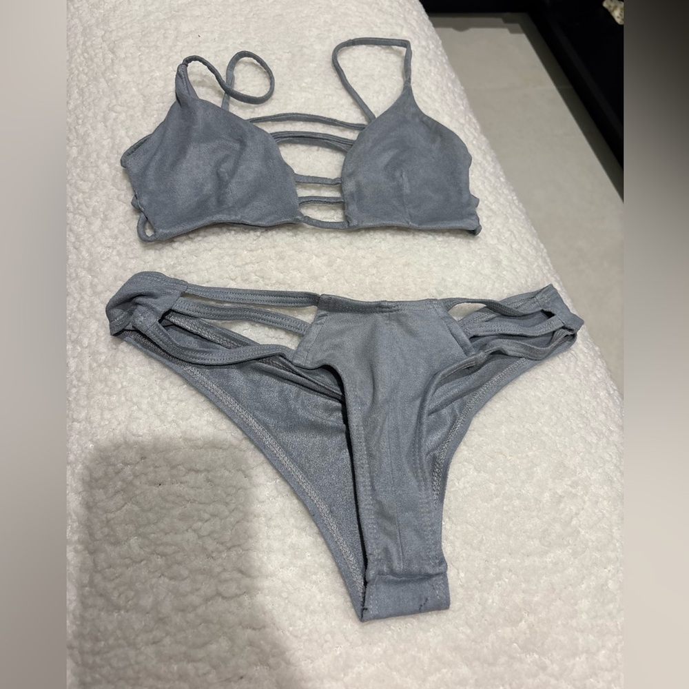 Montce Gray Bikini Set